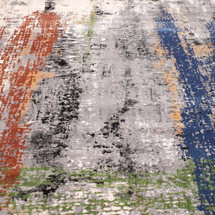 Multi Splash Turkish Rug 5X8 ft