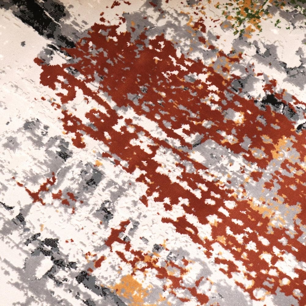 Multi Splash Turkish Rug 5X8 ft