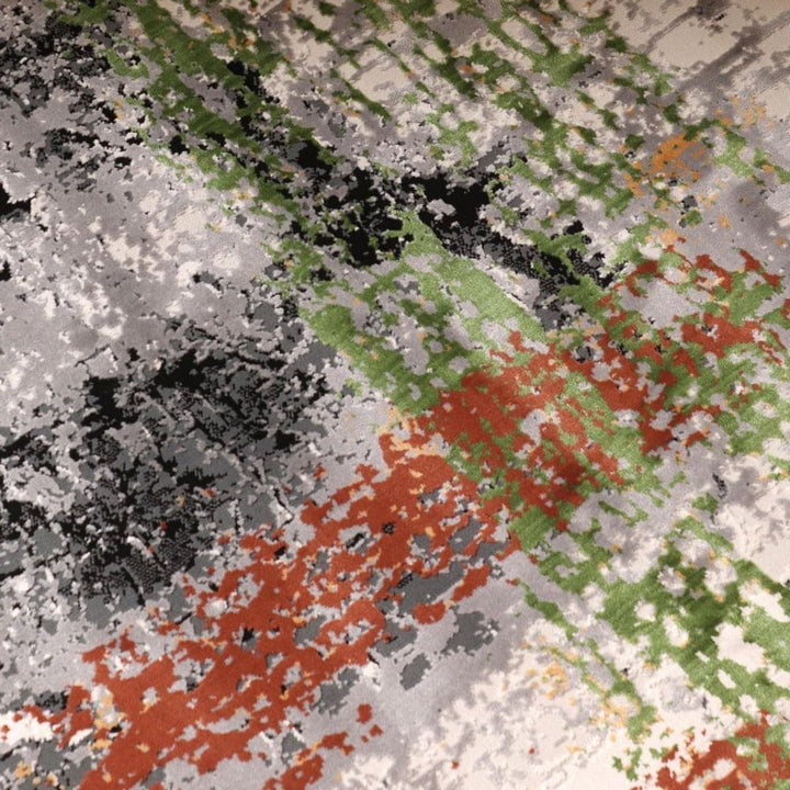 Multi Splash Turkish Rug 5X8 ft