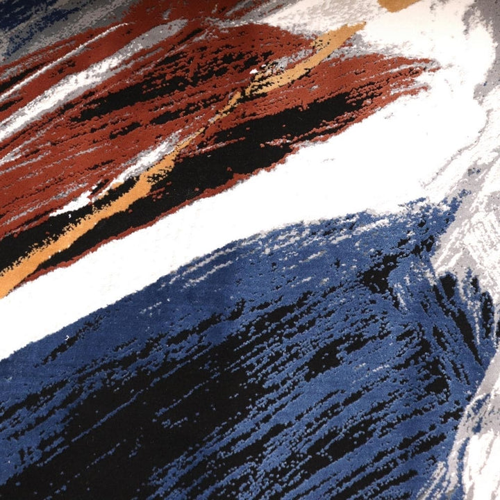 Blue Waves Turkish Rug 7x10 ft