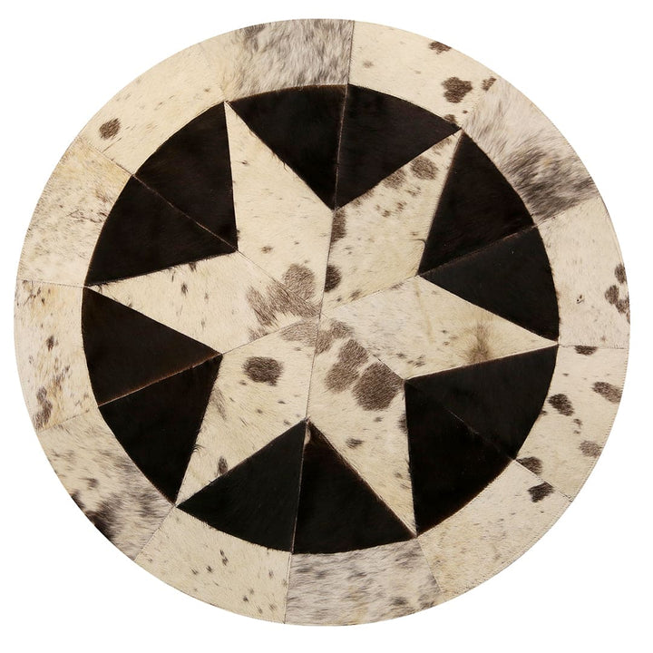 Patchwork Round Rug 2x2