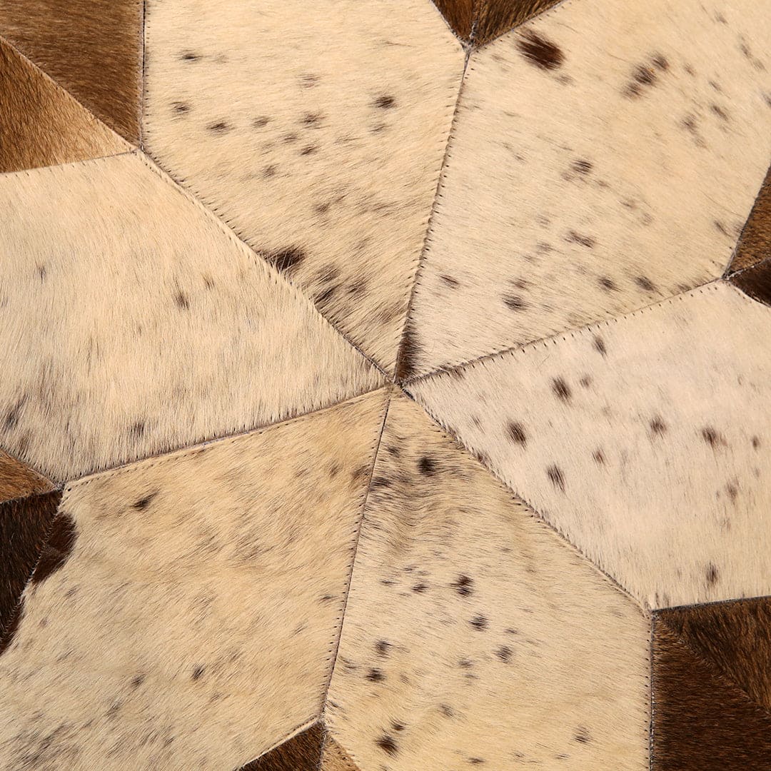 Patchwork Round Rug 2x2