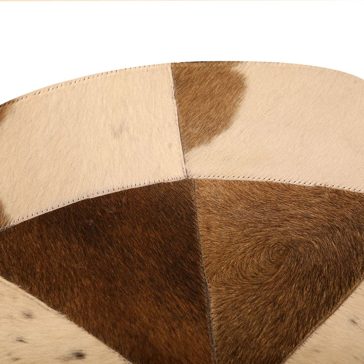 Patchwork Round Rug 2x2