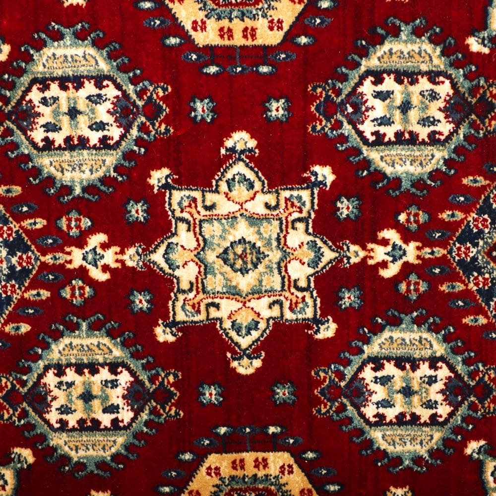 Rust Traditional Turkish Kazak 4x6 ft