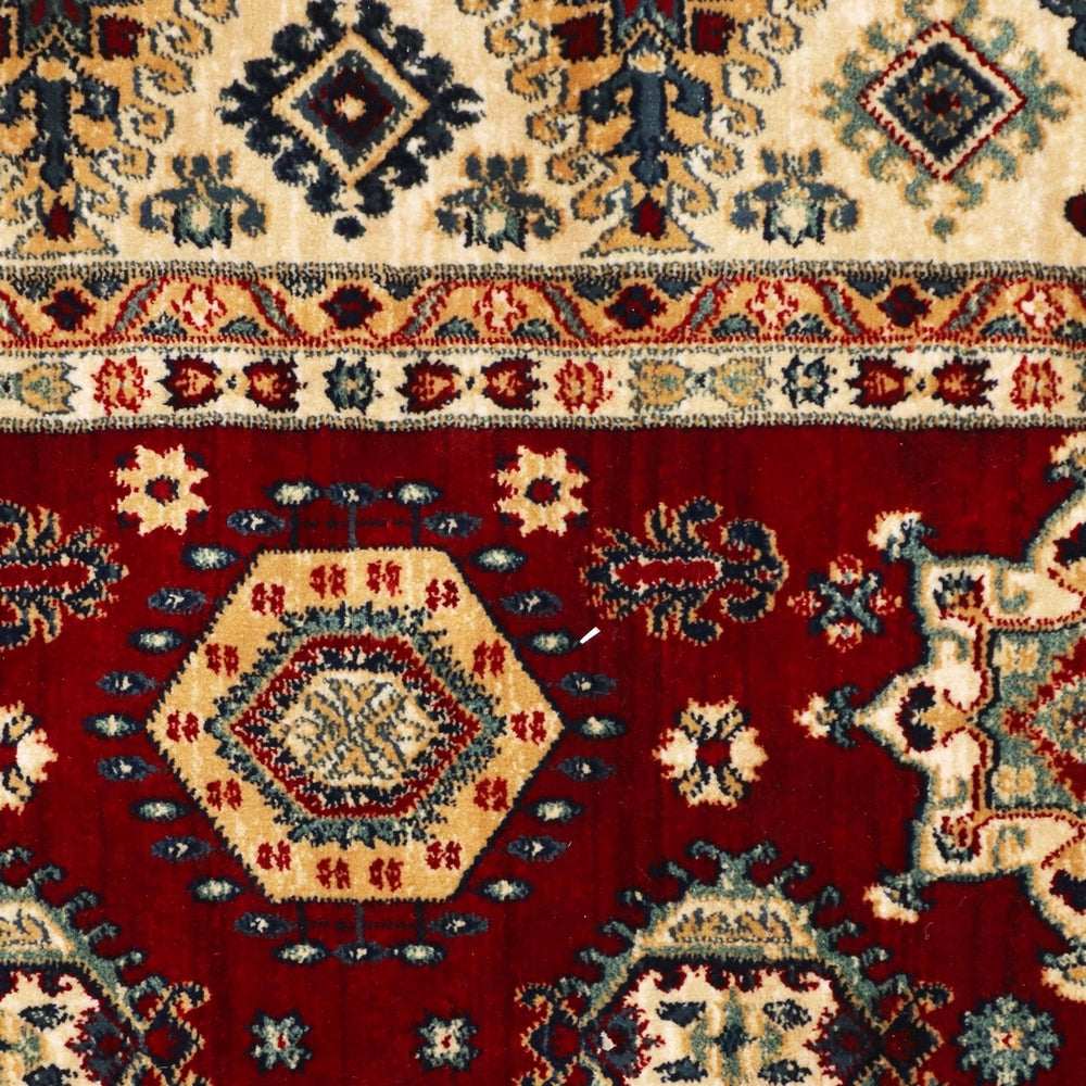 Rust Traditional Turkish Kazak 4x6 ft