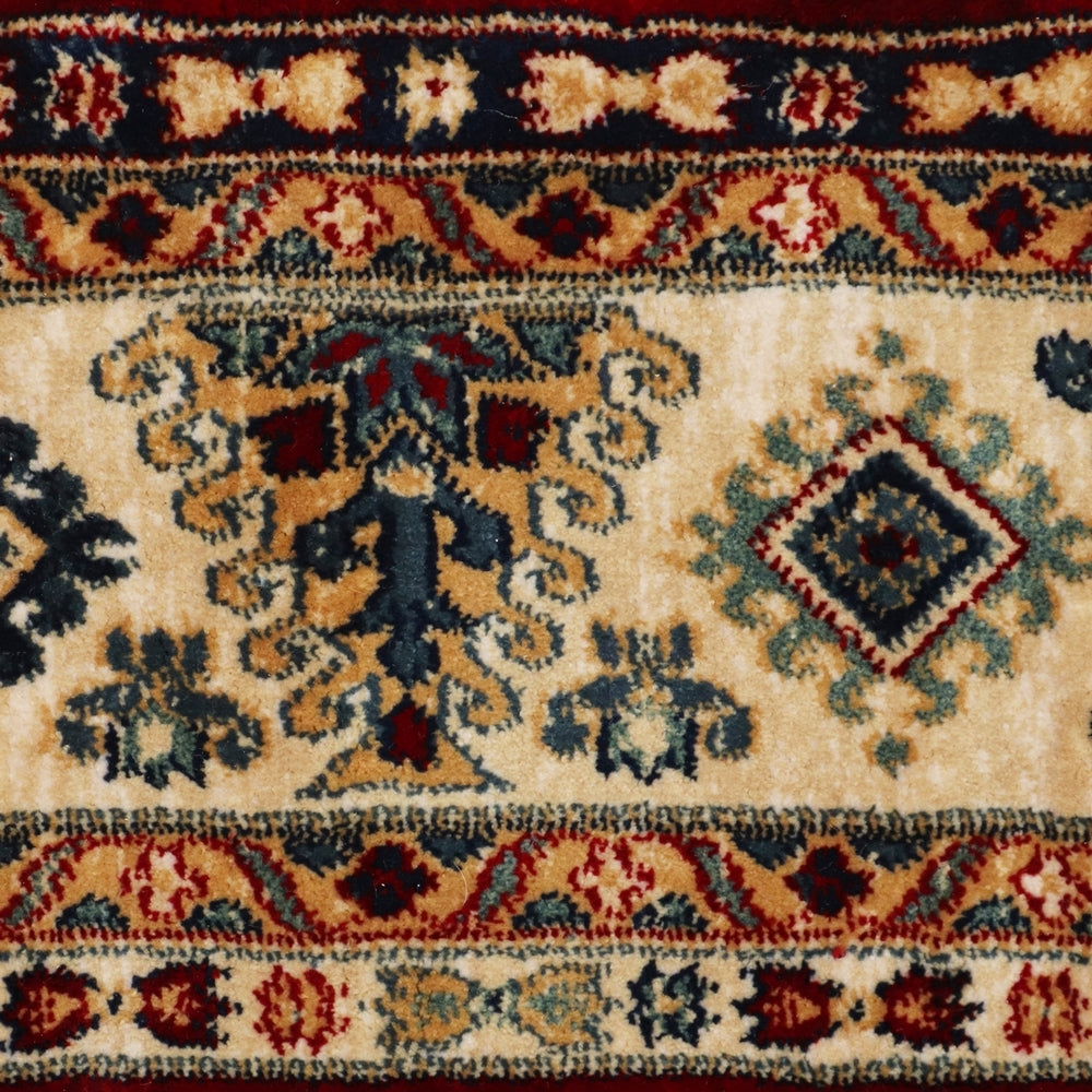 Rust Traditional Turkish Kazak 4x6 ft