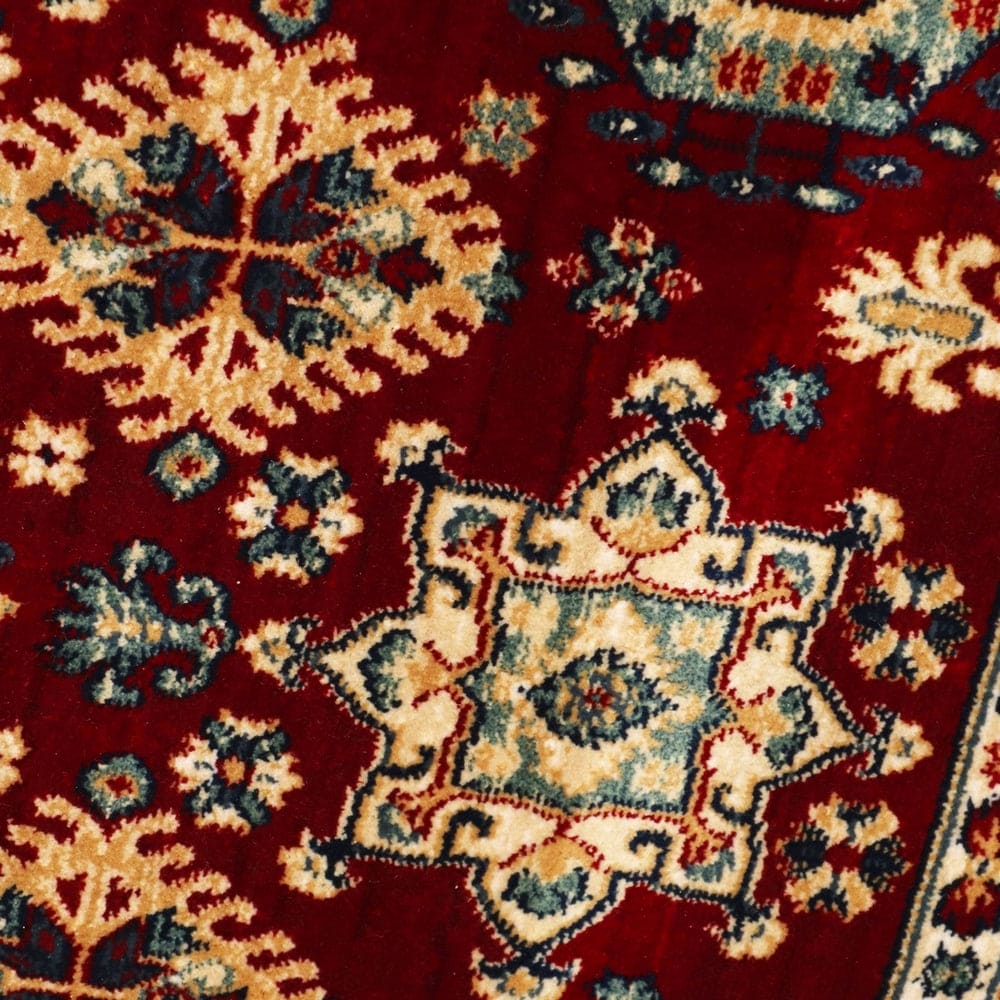 Rust Traditional Turkish Kazak 4x6 ft