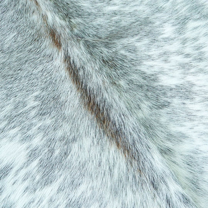Grey Brindle Cow Hide 5X5 FT