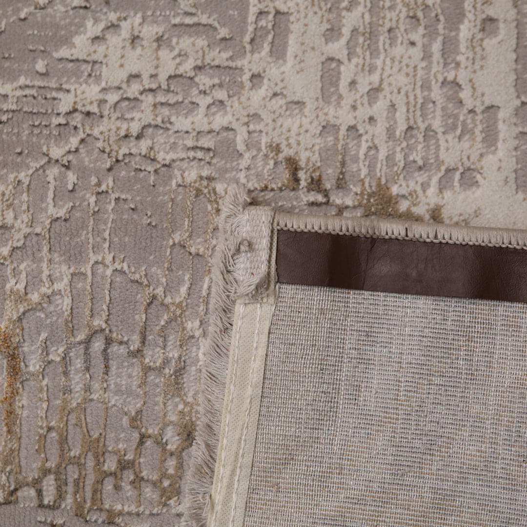 Grey Plain Turkish Rug 2.5x5 Ft