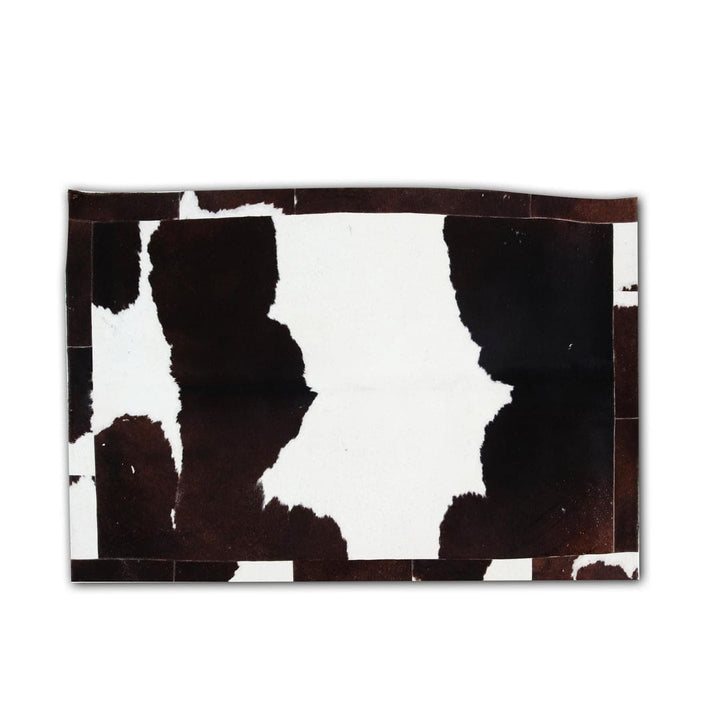 Cow Skin Patchwork Rug 4x6 ft