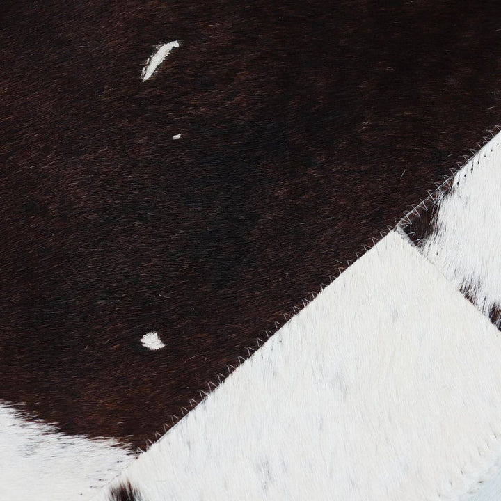 Cow Skin Patchwork Rug 4x6 ft