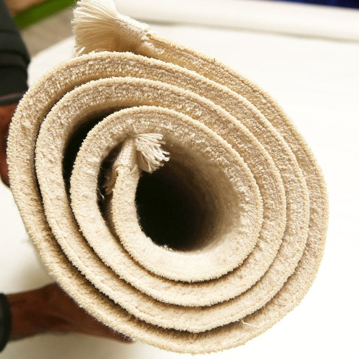 Beige Floral Turkish Rug 2.5x5 Ft