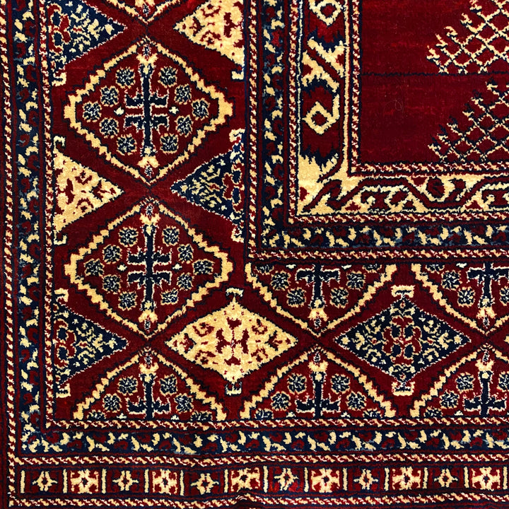 Red Traditional Turkish Kazak 5x8 ft