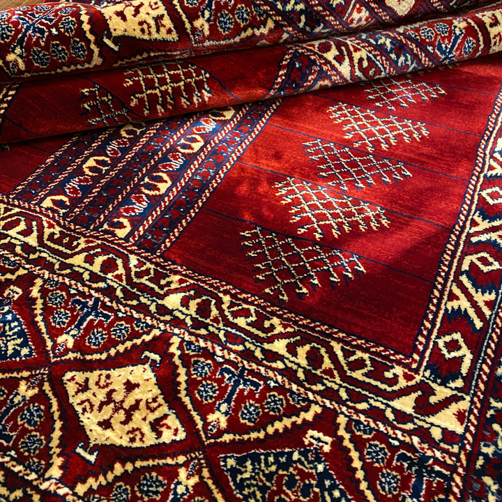 Red Traditional Turkish Kazak 5x8 ft