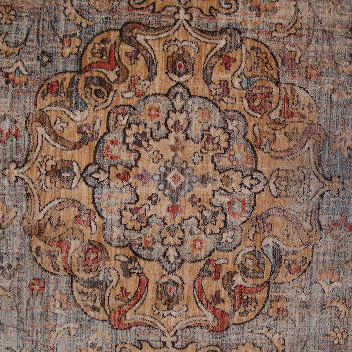 Multi Traditional Turkish Rug 5X8 Ft