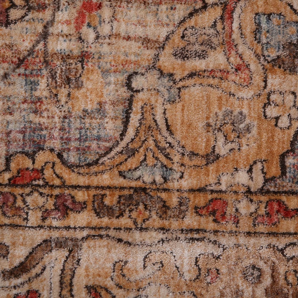 Multi Traditional Turkish Rug 5X8 Ft