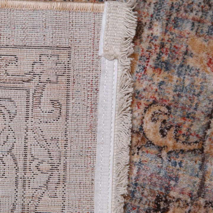 Multi Traditional Turkish Rug 5X8 Ft