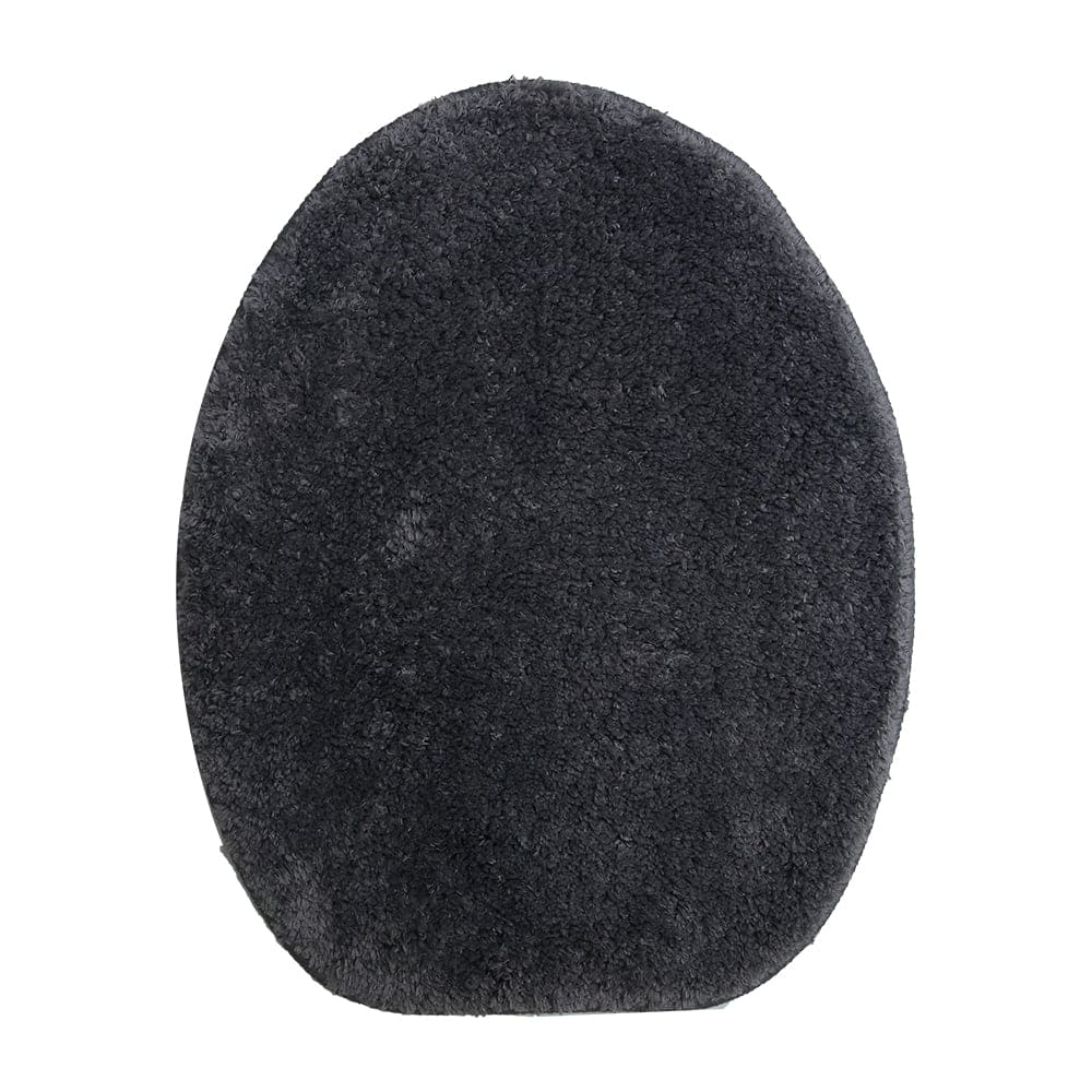 Microfiber Thick Pile Anti Slip Bath Mat Set 3pc