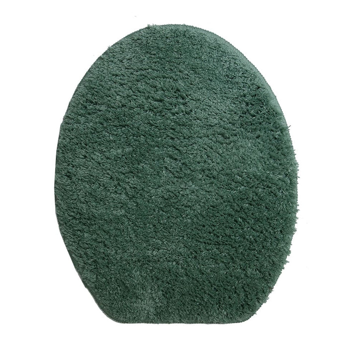 Microfiber Thick Pile Anti Slip Bath Mat Set 3pc