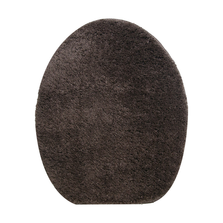 Microfiber Thick Pile Anti Slip Bath Mat Set 3pc