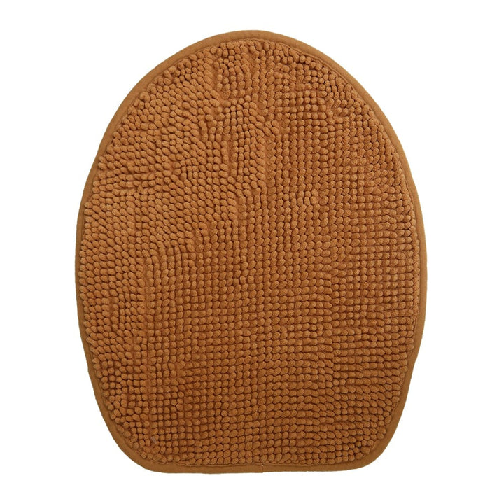 Anti Slip Floor Chenille Bath Set 3pc