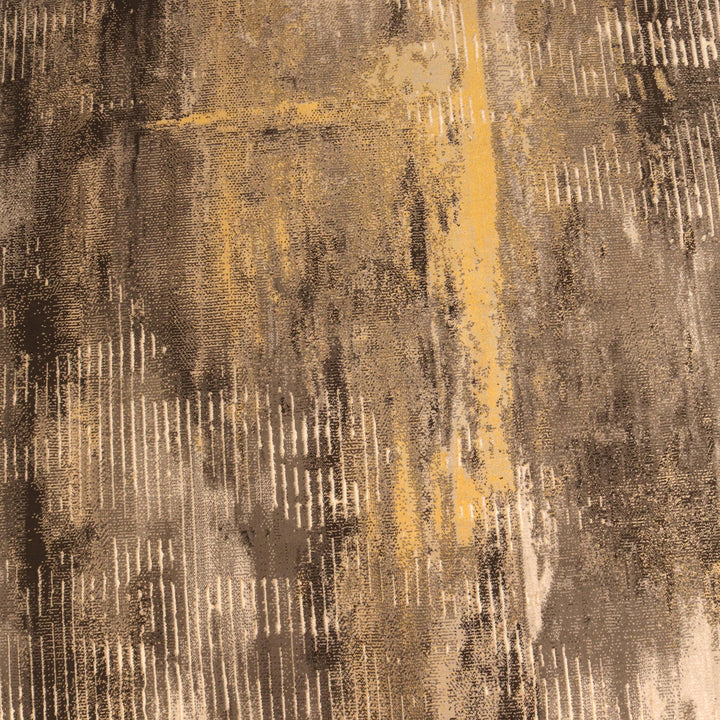 Brown Splash Turkish Rug 5x8 Ft