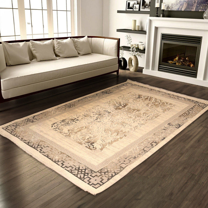 Turkish Modern Rug 7x10 ft