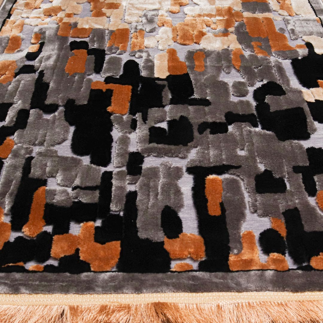 Turkish Embossed Rug 4X6 FT