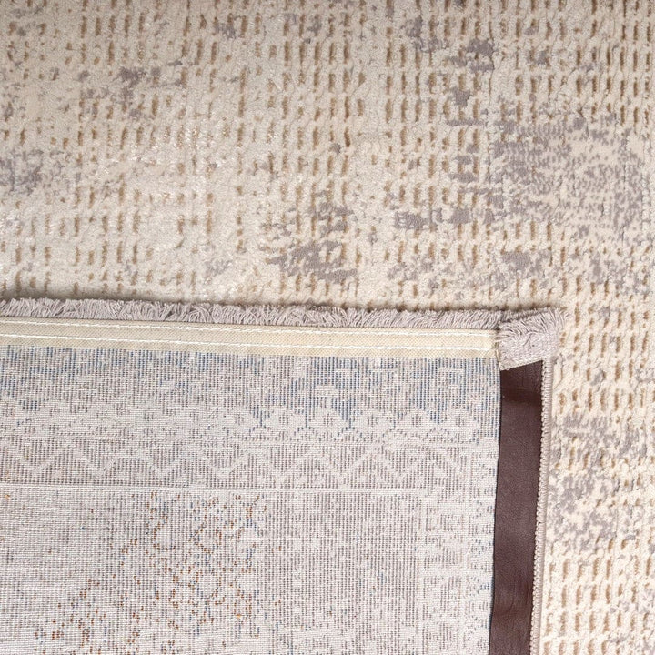 Brown Plain Turkish Rug 4x6 Ft