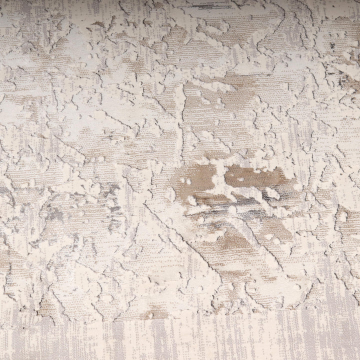 Beige Plain Turkish Rug 4X6 FT