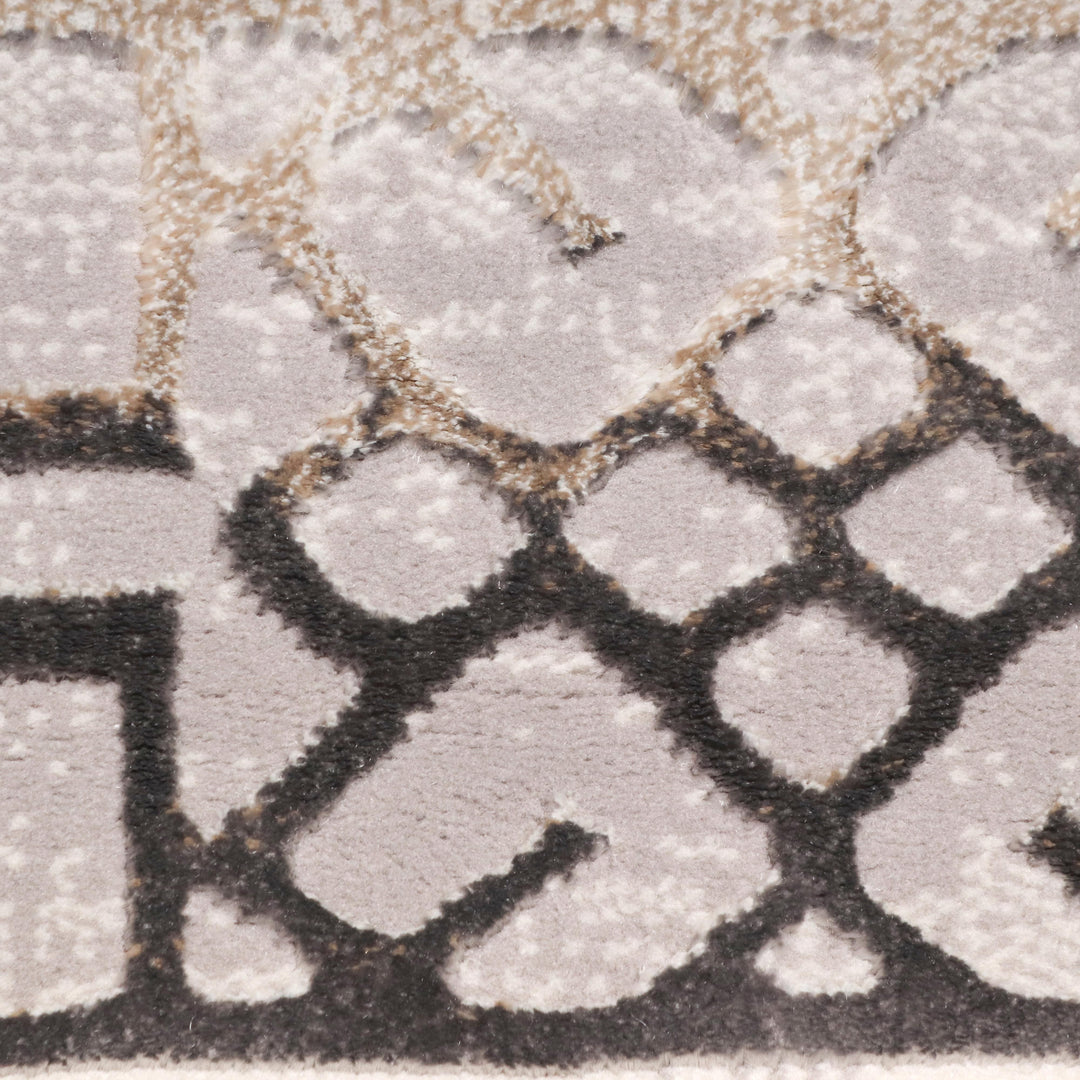 Beige Plain Turkish Rug 4X6 FT