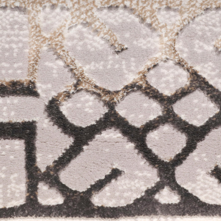 Beige Plain Turkish Rug 4X6 FT