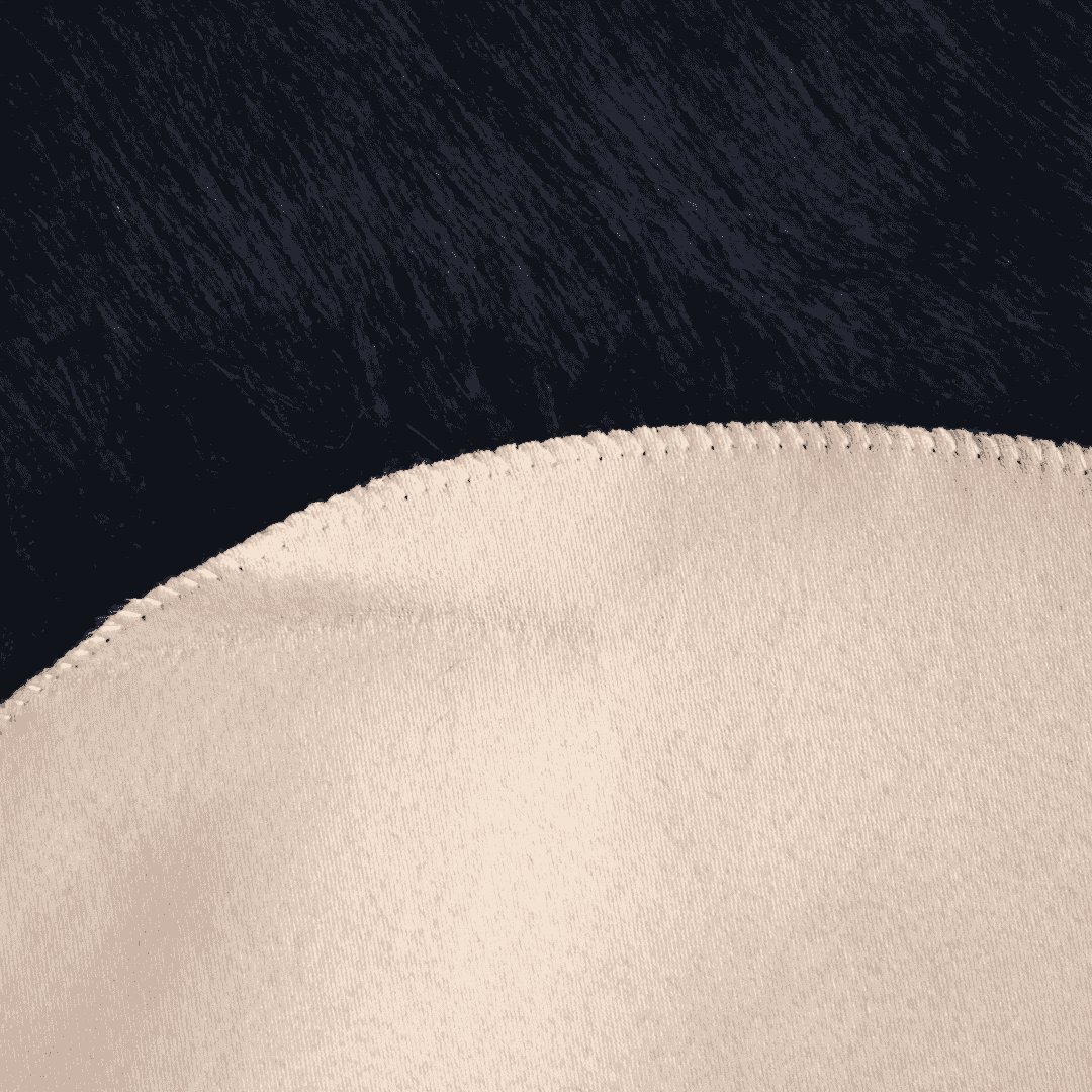 Black Round Fur 4X4 FT