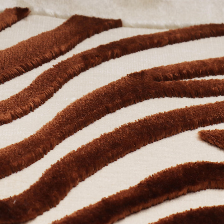 Turkish Embossed Rug 5x8 FT