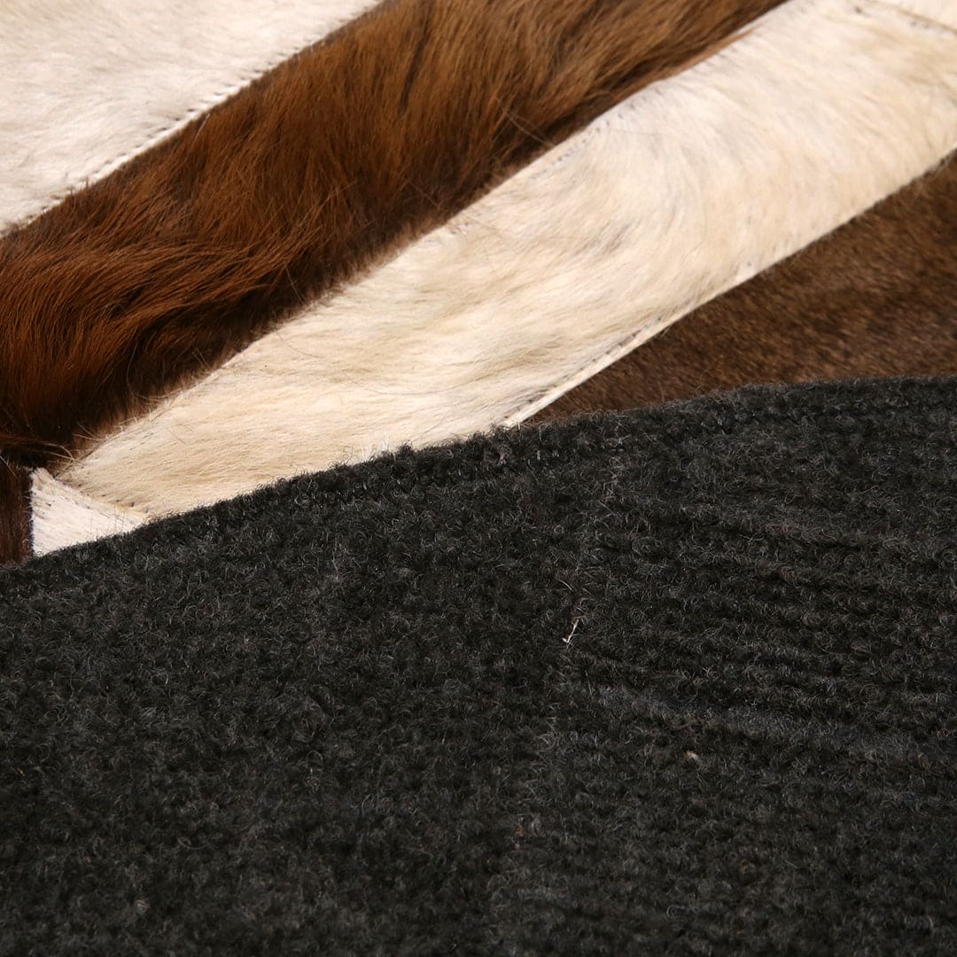 Patchwork Round Rug 3x3 FT