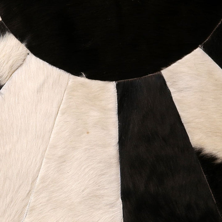 Patchwork Round Rug 3x3 FT