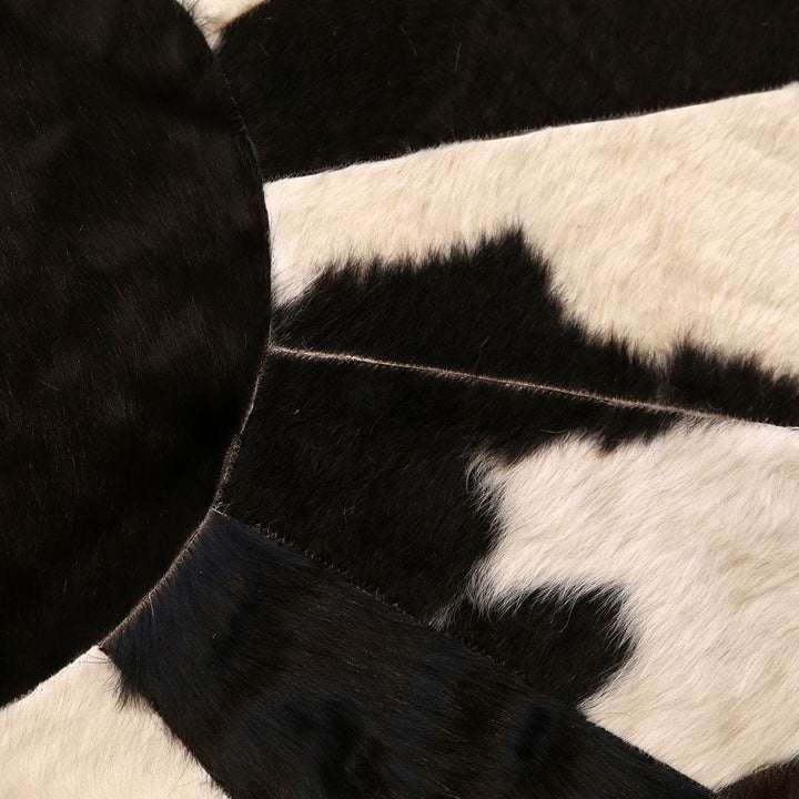 Patchwork Round Rug 3x3 FT