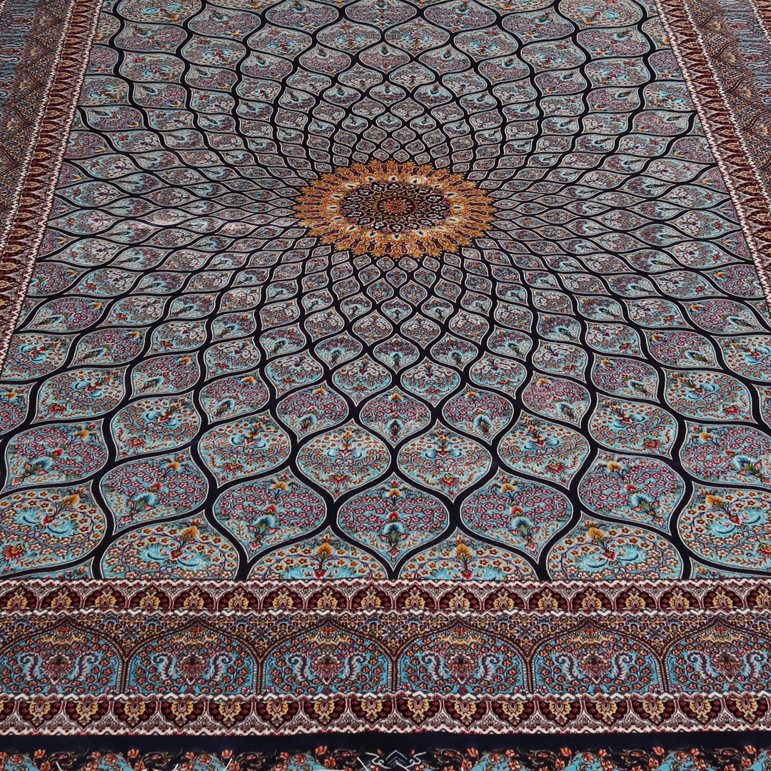 Supreme Fine Persian Silk Rug 5X8 Ft