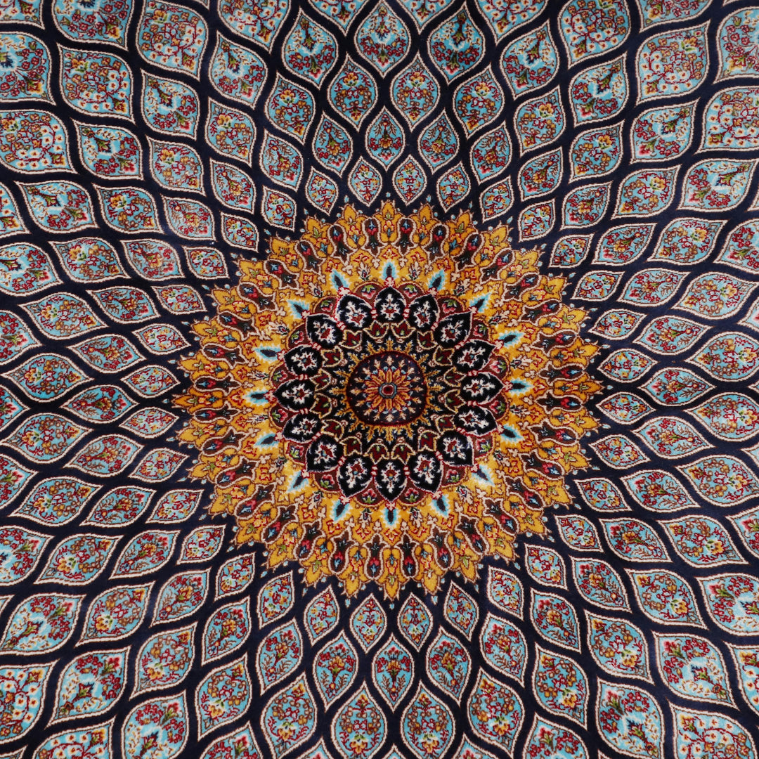 Supreme Fine Persian Silk Rug 5X8 Ft