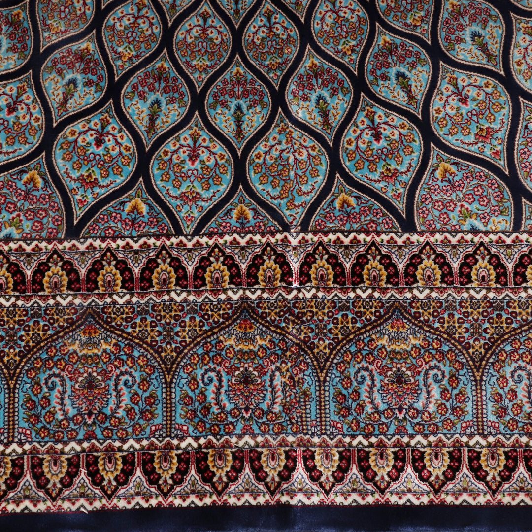 Supreme Fine Persian Silk Rug 5X8 Ft