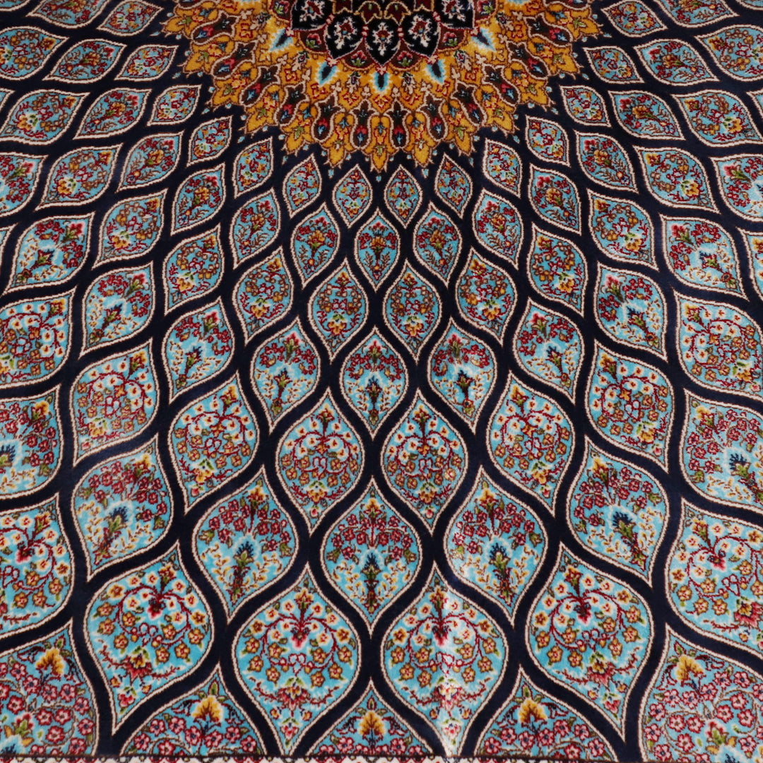 Supreme Fine Persian Silk Rug 5X8 Ft