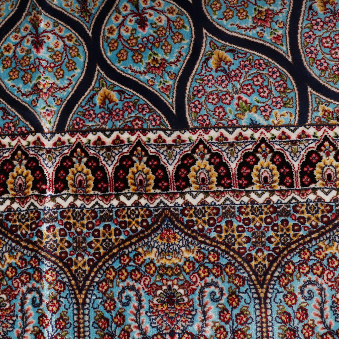 Supreme Fine Persian Silk Rug 5X8 Ft