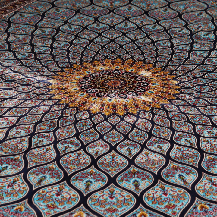 Supreme Fine Persian Silk Rug 5X8 Ft