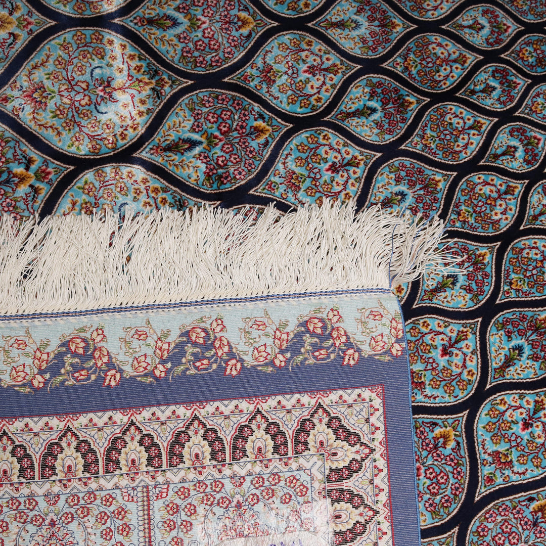 Supreme Fine Persian Silk Rug 5X8 Ft