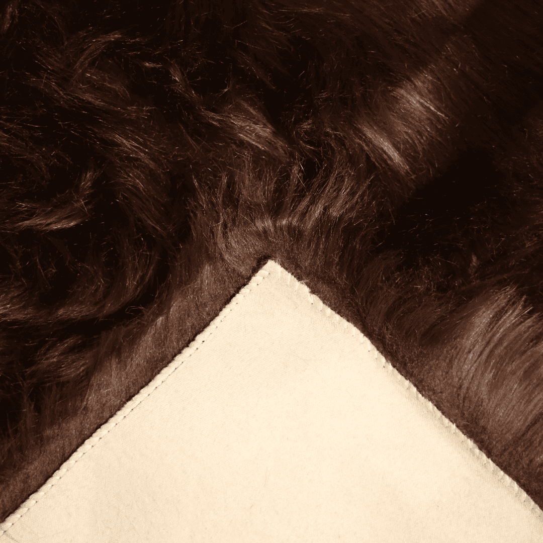 Brown Fur Runner 2x6 ft