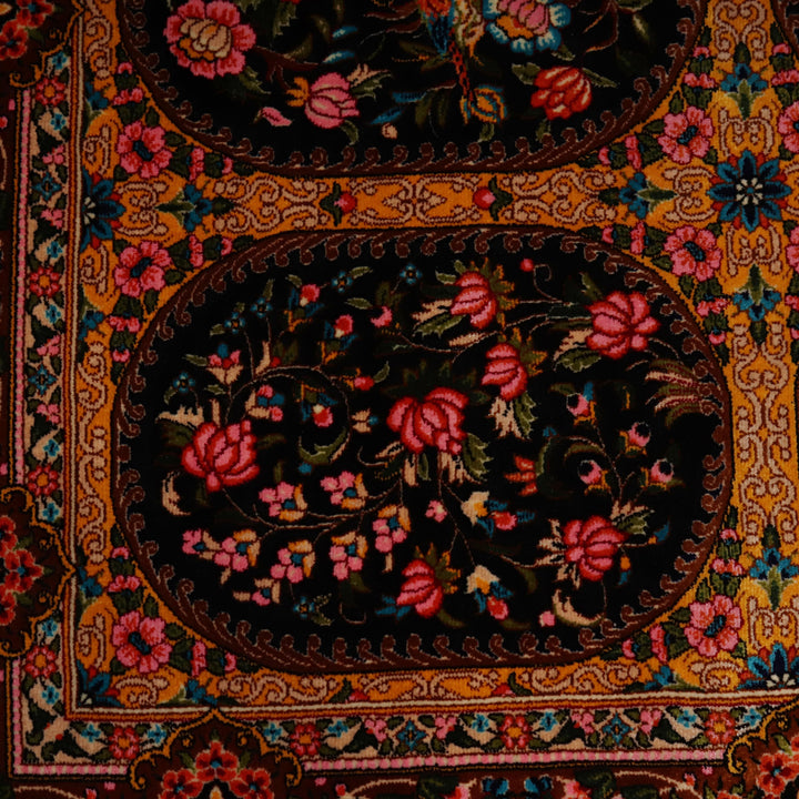 Supreme Fine Persian Silk Rug 4X6 Ft