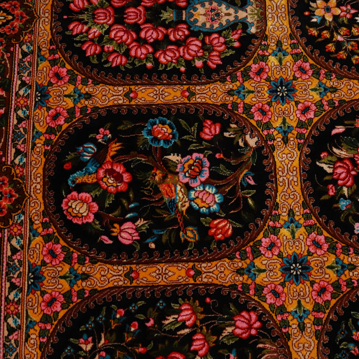 Supreme Fine Persian Silk Rug 4X6 Ft