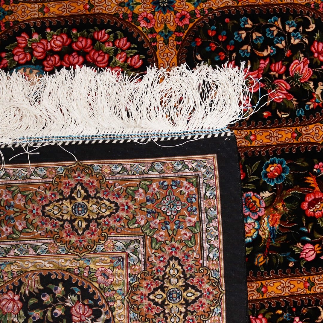 Supreme Fine Persian Silk Rug 4X6 Ft