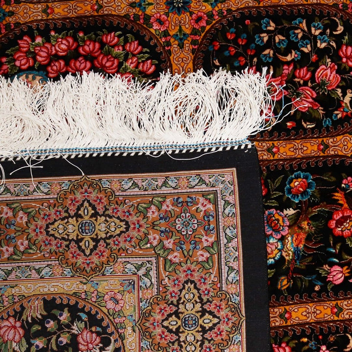 Supreme Fine Persian Silk Rug 4X6 Ft