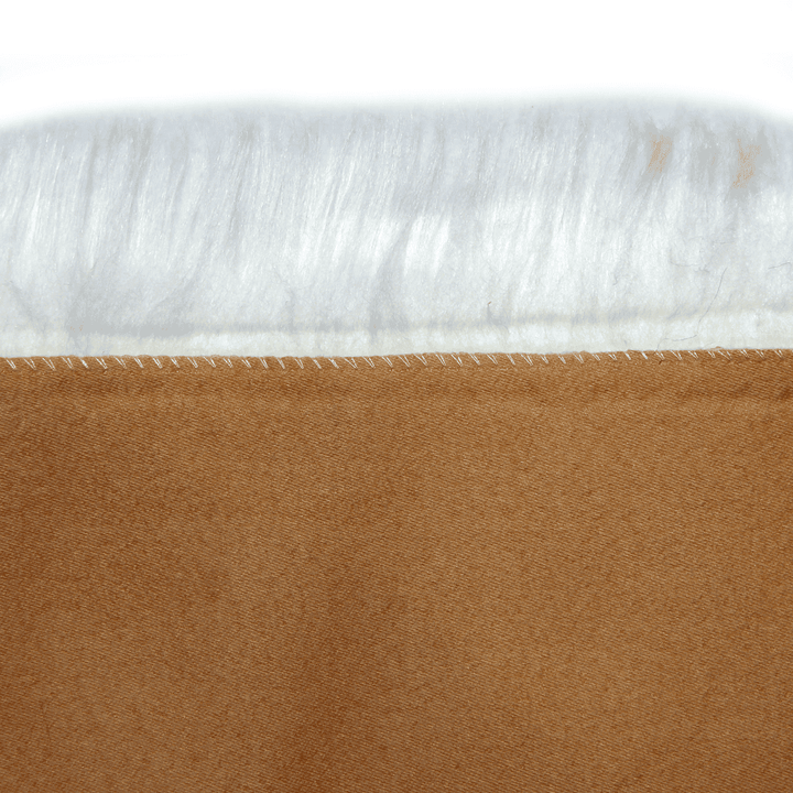 White Fur Runner 2x6 ft